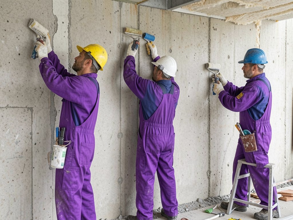 Spouwmuurisolatie achtergrond