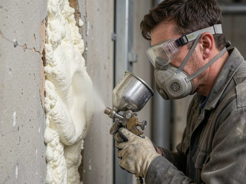 Isolatie met polyurethaan schuim Service